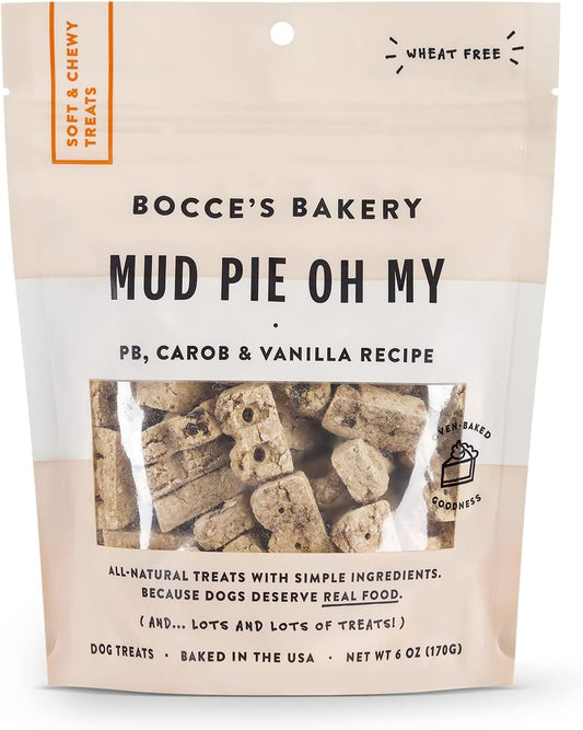 Bocce's Bakery Mud Pie 6 oz. - K9 Kuisine