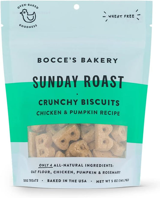 Bocce's Bakery Sunday Roast Biscuit 5 oz. - K9 Kuisine