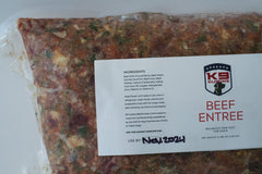 Beef Raw Dog Food Entree - K9 Kuisine