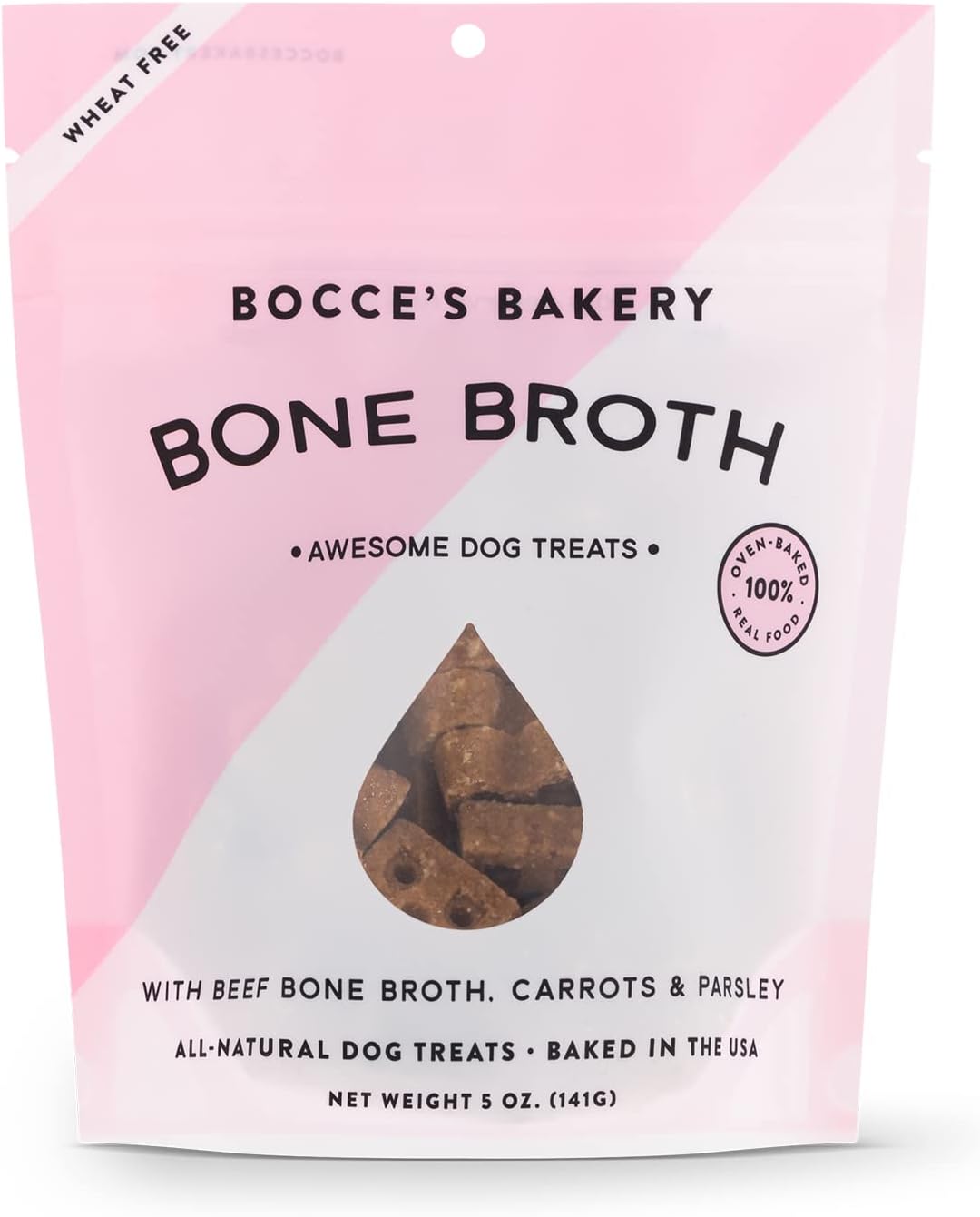 Bocce's Bone Broth Treat 5 oz - K9 Kuisine