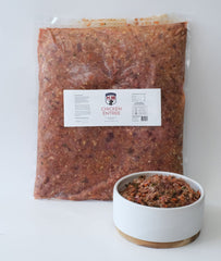 Chicken Raw Dog Food Entree - K9 Kuisine