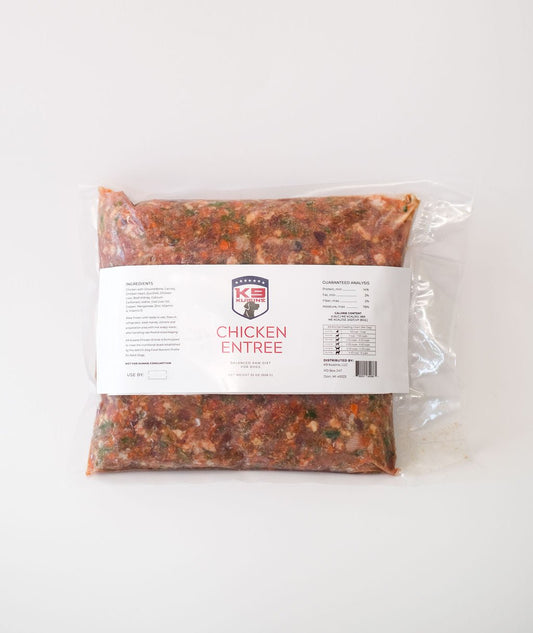 Chicken Raw Dog Food Entree - K9 Kuisine