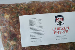 Chicken Raw Dog Food Entree - K9 Kuisine