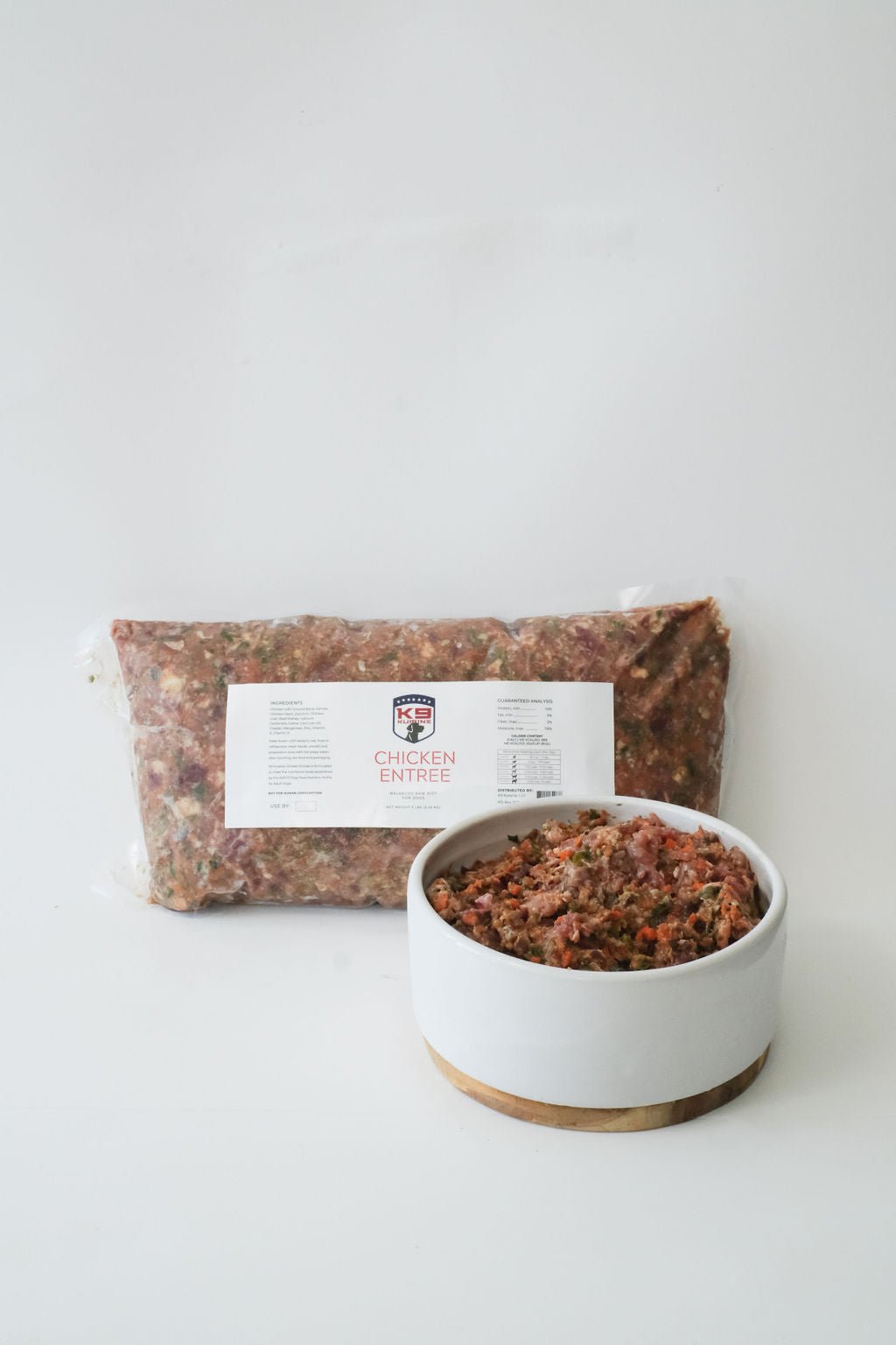 Raw fashion dog food containers