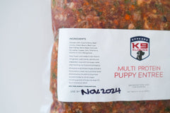 PUPPY Multi Protein Raw Dog Food Entree - K9 Kuisine
